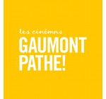 Gaumont Pathé: La place de cinéma e-billet à 7,50 €
